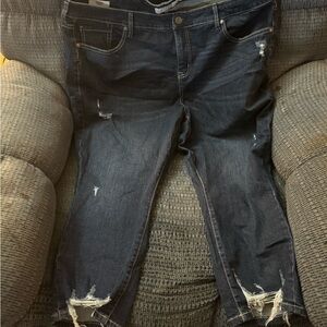 Torrid crop jeans size 24